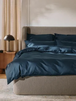 Katoensatijnen dekbedovertrek Premium