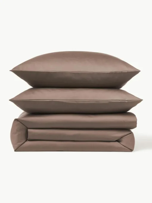 Katoensatijnen dekbedovertrek Comfort