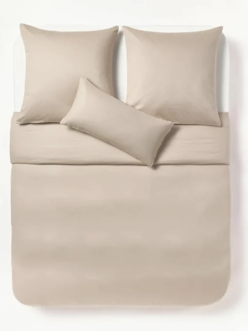 Katoensatijnen dekbedovertrek Comfort