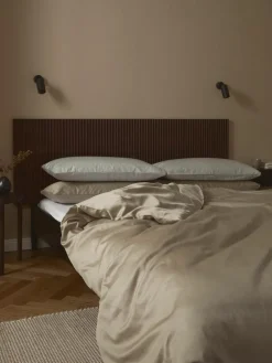 Katoensatijnen dekbedovertrek Comfort
