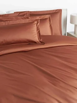 Katoensatijnen kussenhoes Premium