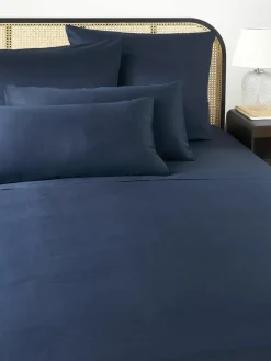 Katoensatijnen laken Comfort
