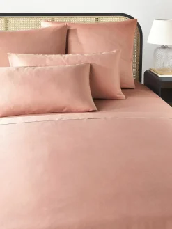 Katoensatijnen laken Comfort