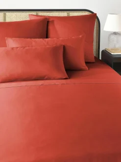 Katoensatijnen laken Comfort