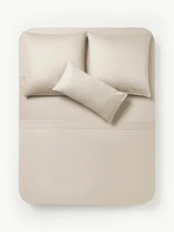 Katoensatijnen laken Comfort