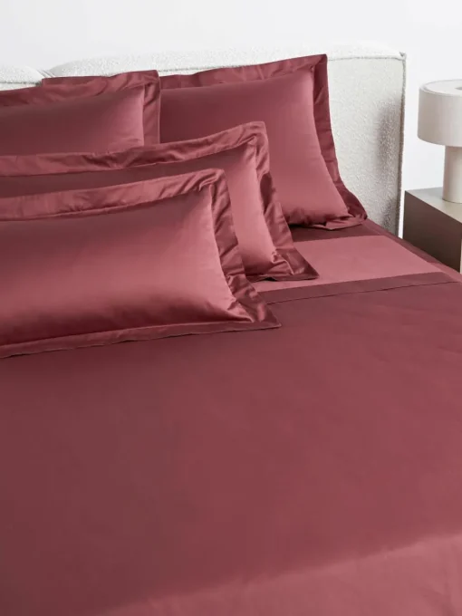 Katoensatijnen laken Premium