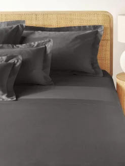Katoensatijnen laken Premium