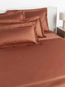 Katoensatijnen laken Premium