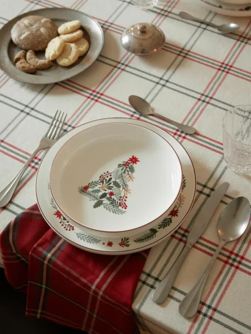 Kerstavond porseleinen servies voor 4 personen (12-delig)