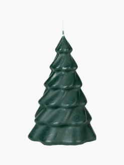 Kerstkaars Pinus in de vorm van een dennenboom