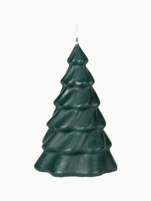 Kerstkaars Pinus in de vorm van een dennenboom
