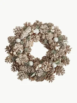 Kerstkrans Pearly, Ø 34 cm