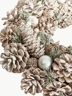 Kerstkrans Pearly, Ø 34 cm