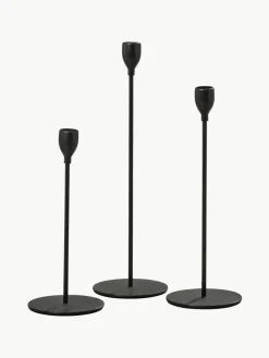 Kerstmiskaars lamp Malte S/3 zwart