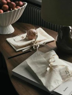 Kerstzakjes van biologisch katoen, 3-delig