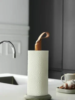 Keuken rolhouder Grab van eikenhout