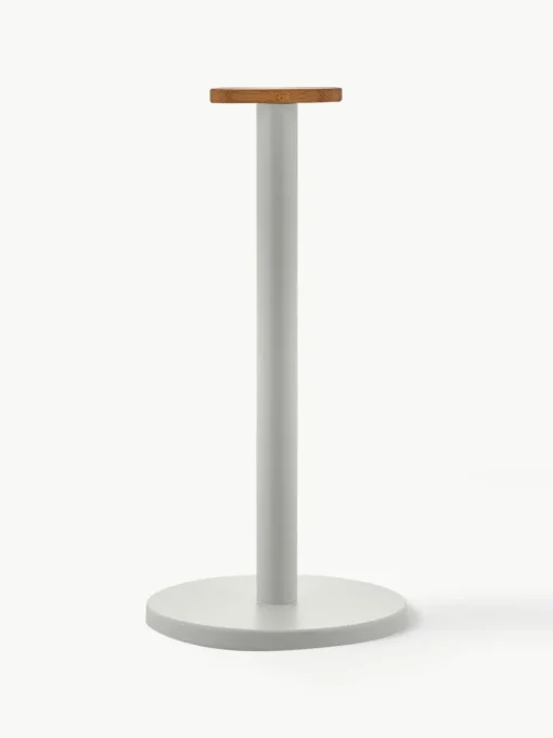 Keukenrolhouder Mattina met bamboehouten decoratie