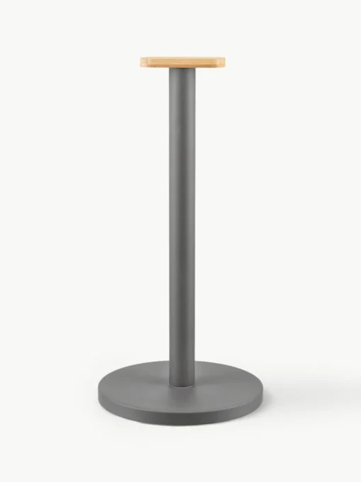 Keukenrolhouder Mattina met bamboehouten decoratie
