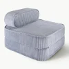 Kinder klapfauteuil Sugar van corduroy