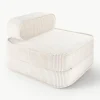 Kinder klapfauteuil Sugar van corduroy