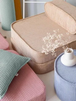 Kinder klapfauteuil Sugar van corduroy