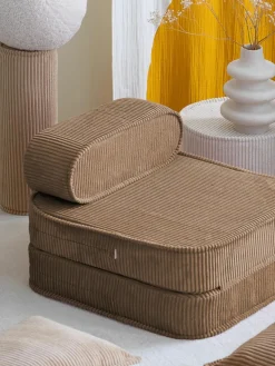 Kinder klapfauteuil Sugar van corduroy