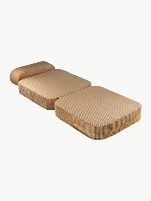 Kinder klapfauteuil Sugar van corduroy