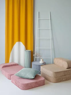Kinder klapfauteuil Sugar van corduroy