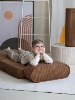 Kinder klapfauteuil Sugar van corduroy
