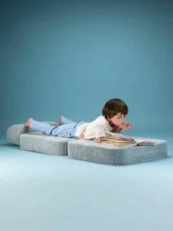 Kinder klapfauteuil Sugar van corduroy