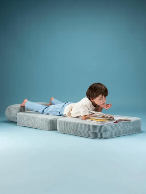 Kinder klapfauteuil Sugar van corduroy