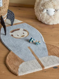 Kinder wollen vloerkleed Space