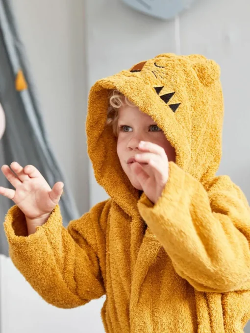Kinderbadjas Tiger, in verschillende formaten