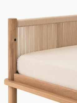 Kinderbed Latitude van eikenhout, 70 x 140 cm