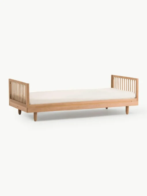 Kinderbed Pure van eikenhout, 90 x 200 cm