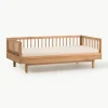 Kinderbed Pure van eikenhout, 70 x 140 cm