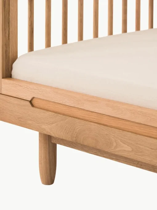 Kinderbed Pure van eikenhout, 70 x 140 cm