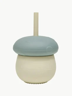 Kinderbeker Mushroom met rietje