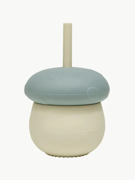 Kinderbeker Mushroom met rietje
