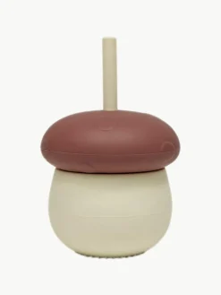 Kinderbeker Mushroom met rietje