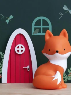 Kinderkamerlamp Fox met timerfunctie