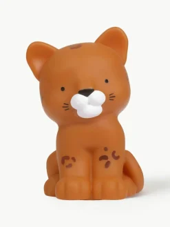 Kinderkamerlamp Leopard met timerfunctie