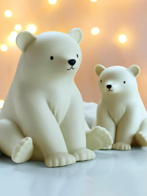Kinderkamerlamp Polar Bear met timerfunctie