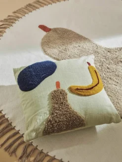 Kinderkussenhoes Amarantha met hoog-laag effect
