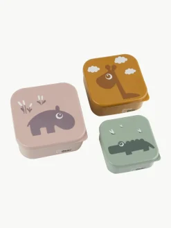 Kinderlunchbox Deer Friends, set van 3