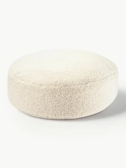 Kinderpoef Sugar uit teddy, Ø 65 cm