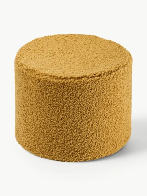 Kinderpoef Sugar uit teddy, Ø 40 cm