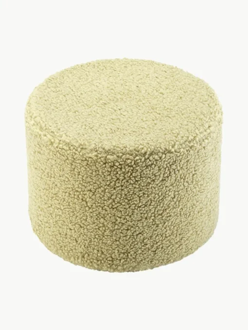 Kinderpoef Sugar uit teddy, Ø 40 cm