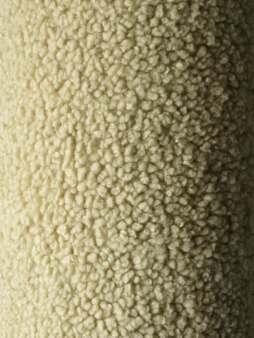 Kinderpoef Sugar uit teddy, Ø 40 cm