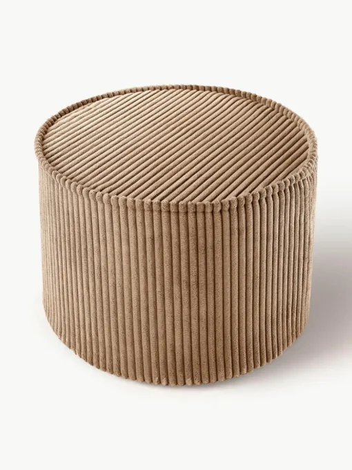 Kinderpoef Sugar van corduroy, Ø 40 cm